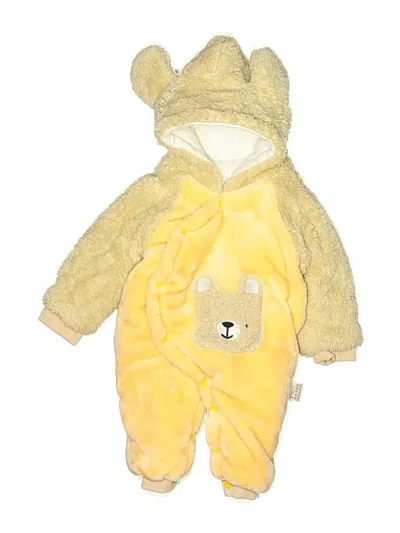 Pre-owned Unbranded Babies' One Piece Snowsuit In Yellow