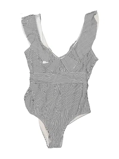 Pre-owned Unbranded Kids' One Piece Swimsuit In Black