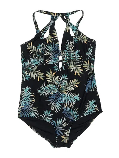 Pre-owned Unbranded One Piece Swimsuit In Black