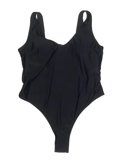 Pre-owned Unbranded One Piece Swimsuit In Black