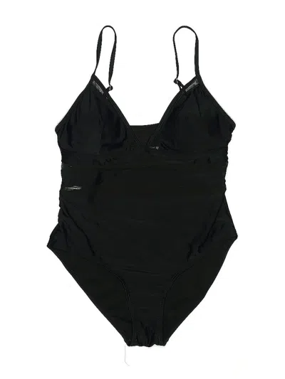 Pre-owned Unbranded One Piece Swimsuit In Black