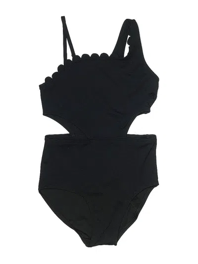 Pre-owned Unbranded One Piece Swimsuit In Black