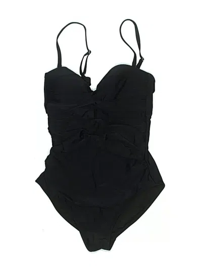 Pre-owned Unbranded One Piece Swimsuit In Black