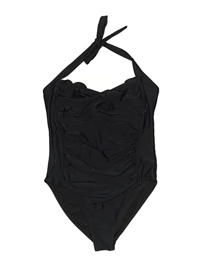 Pre-owned Unbranded One Piece Swimsuit In Black