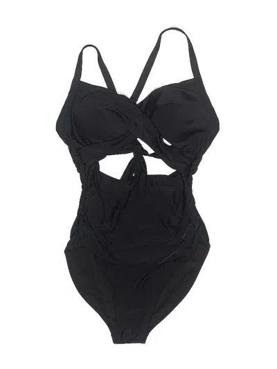 Pre-owned Unbranded One Piece Swimsuit In Black