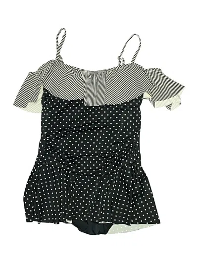 Pre-owned Unbranded One Piece Swimsuit In Black