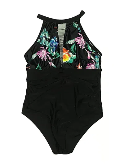 Pre-owned Unbranded One Piece Swimsuit In Black
