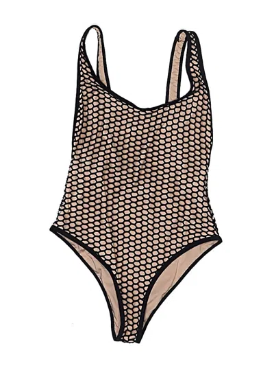 Pre-owned Unbranded One Piece Swimsuit In Black