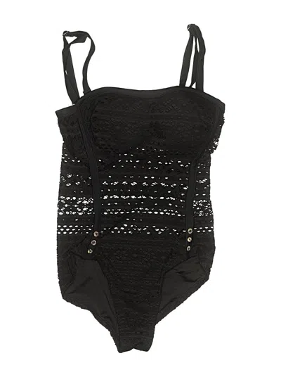 Pre-owned Unbranded One Piece Swimsuit In Black