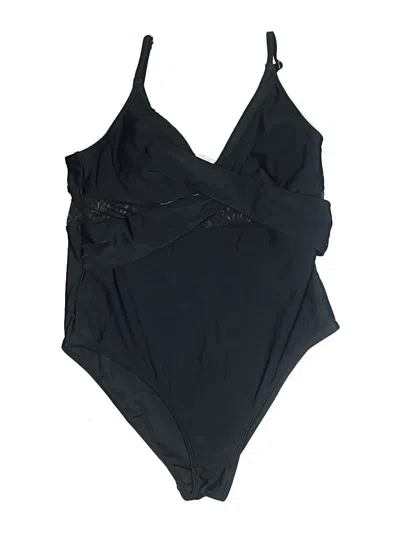 Pre-owned Unbranded One Piece Swimsuit In Black