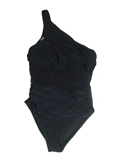 Pre-owned Unbranded One Piece Swimsuit In Black