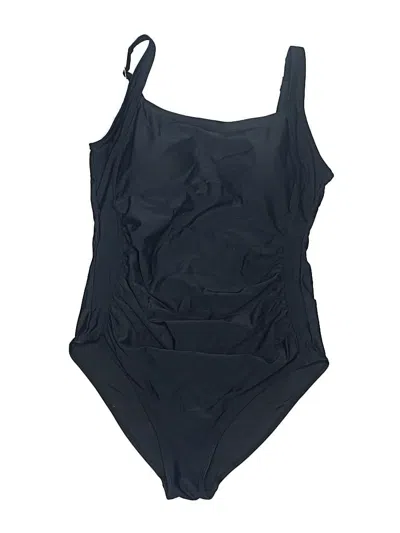 Pre-owned Unbranded One Piece Swimsuit In Black