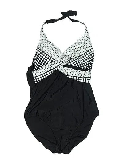 Pre-owned Unbranded One Piece Swimsuit In Black