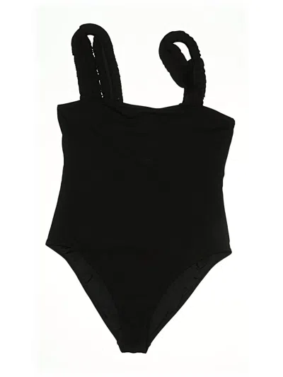 Pre-owned Unbranded One Piece Swimsuit In Black