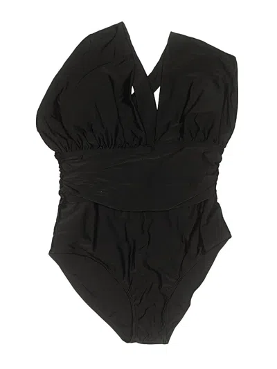 Pre-owned Unbranded One Piece Swimsuit In Black