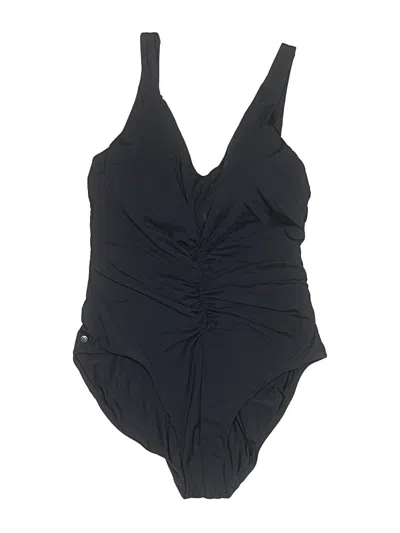 Pre-owned Unbranded One Piece Swimsuit In Black