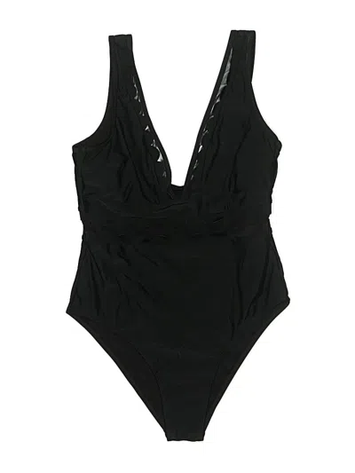 Pre-owned Unbranded One Piece Swimsuit In Black