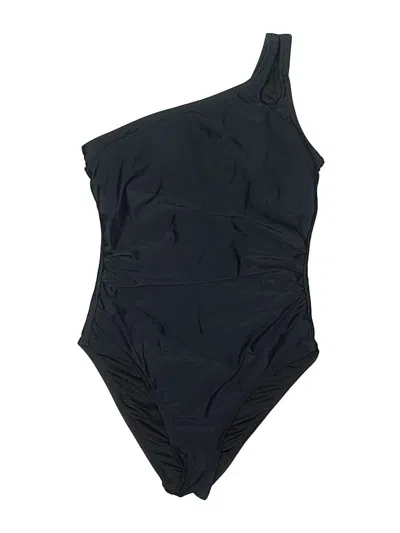 Pre-owned Unbranded One Piece Swimsuit In Black