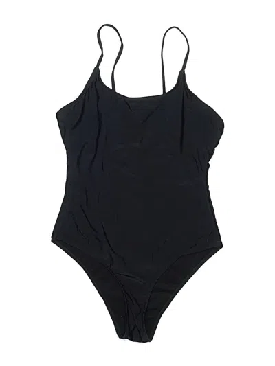 Pre-owned Unbranded One Piece Swimsuit In Black