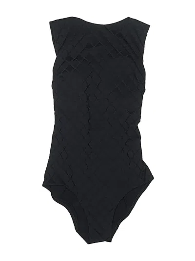 Pre-owned Unbranded One Piece Swimsuit In Black