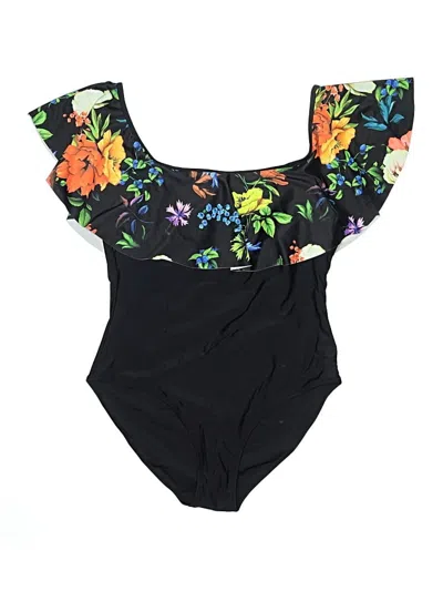 Pre-owned Unbranded One Piece Swimsuit In Black