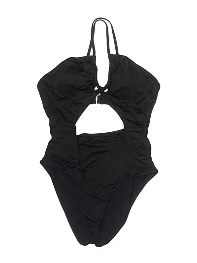 Pre-owned Unbranded One Piece Swimsuit In Black