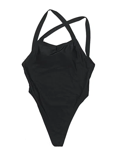 Pre-owned Unbranded One Piece Swimsuit In Black