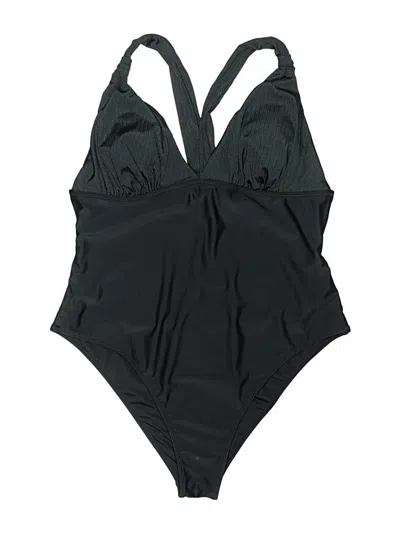 Pre-owned Unbranded One Piece Swimsuit In Black