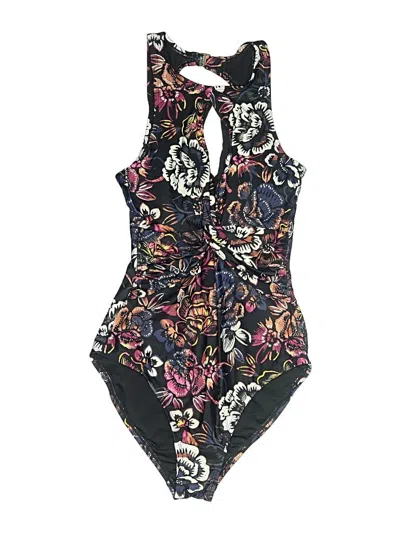 Pre-owned Unbranded One Piece Swimsuit In Black