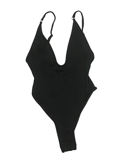Pre-owned Unbranded One Piece Swimsuit In Black