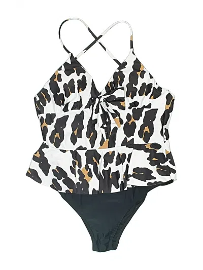 Pre-owned Unbranded One Piece Swimsuit In Black