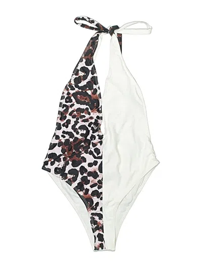 Pre-owned Unbranded One Piece Swimsuit In Black
