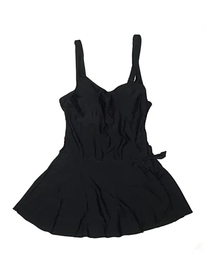 Pre-owned Unbranded One Piece Swimsuit In Black