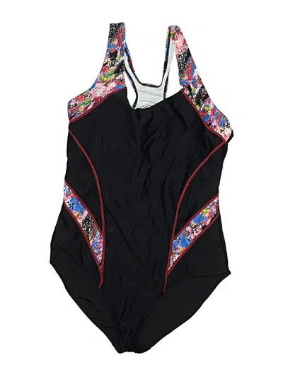 Pre-owned Unbranded One Piece Swimsuit In Black