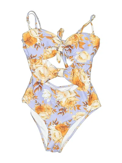 Pre-owned Unbranded One Piece Swimsuit In Blue