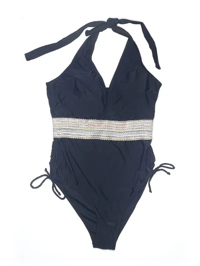 Pre-owned Unbranded One Piece Swimsuit In Blue