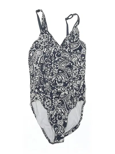 Pre-owned Unbranded One Piece Swimsuit In Blue