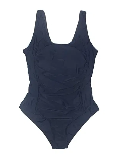 Pre-owned Unbranded One Piece Swimsuit In Blue