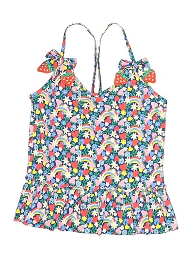 Pre-owned Unbranded Kids' One Piece Swimsuit In Blue