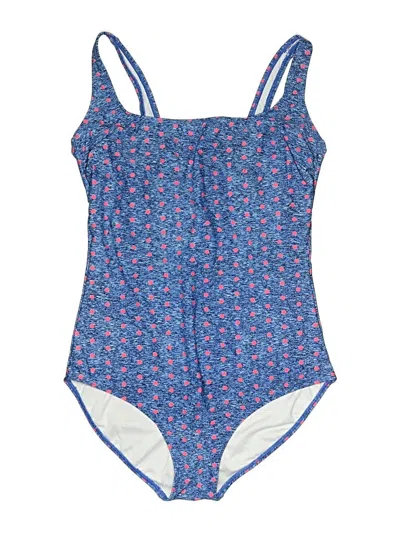Pre-owned Unbranded One Piece Swimsuit In Blue