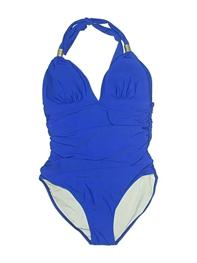 Pre-owned Unbranded One Piece Swimsuit In Blue