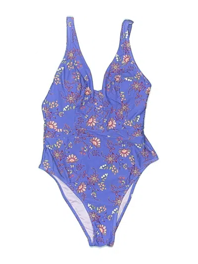 Pre-owned Unbranded One Piece Swimsuit In Blue