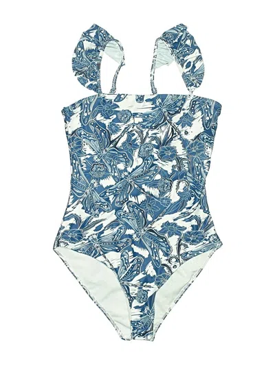 Pre-owned Unbranded One Piece Swimsuit In Blue