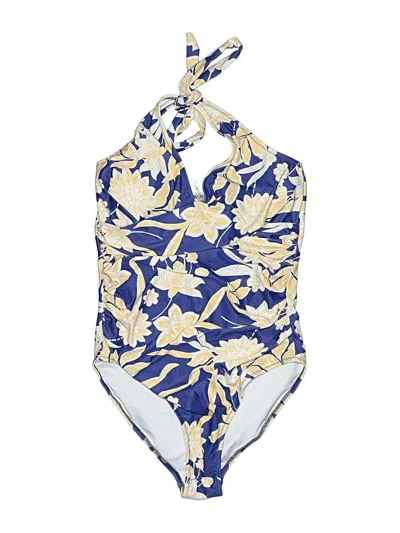 Pre-owned Unbranded One Piece Swimsuit In Blue