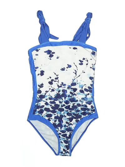 Pre-owned Unbranded One Piece Swimsuit In Blue
