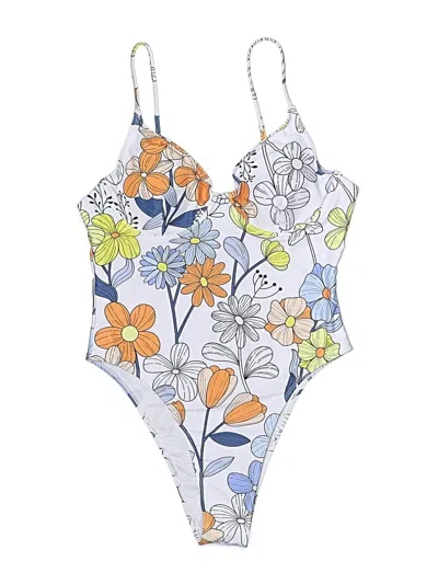 Pre-owned Unbranded One Piece Swimsuit In Blue