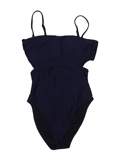 Pre-owned Unbranded One Piece Swimsuit In Blue