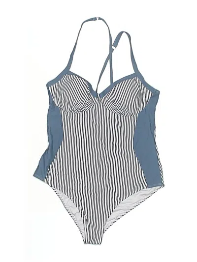 Pre-owned Unbranded One Piece Swimsuit In Blue