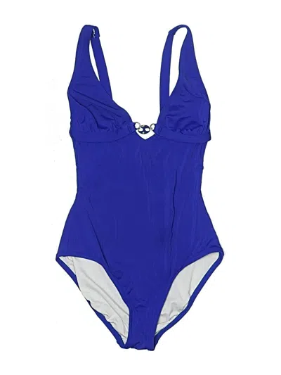 Pre-owned Unbranded One Piece Swimsuit In Blue