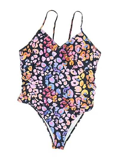 Pre-owned Unbranded One Piece Swimsuit In Blue